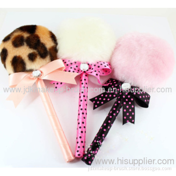 Lollipop Powder Puff With Handle 